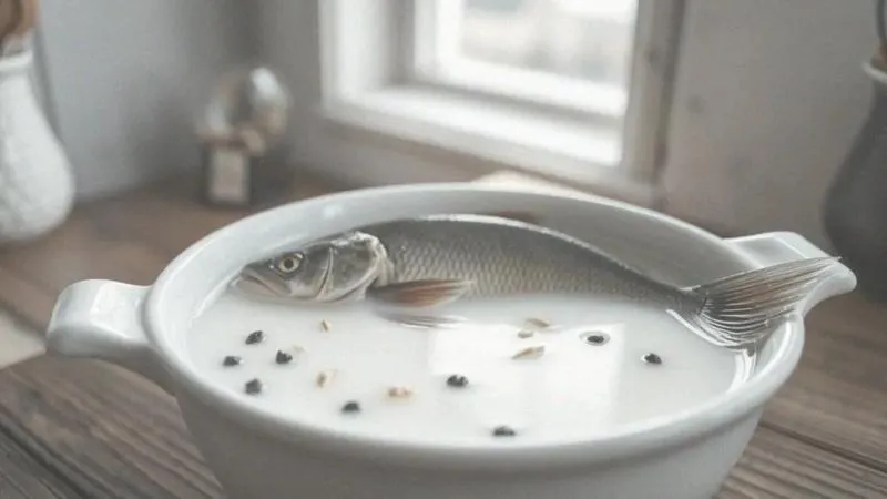 Zaskakująca technika: czy moczyć rybę w mleku naprawdę ma sens?