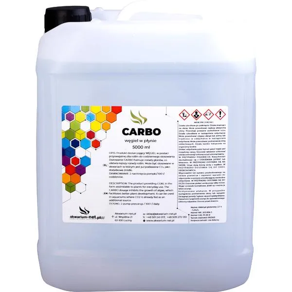 Carbo w akwarium