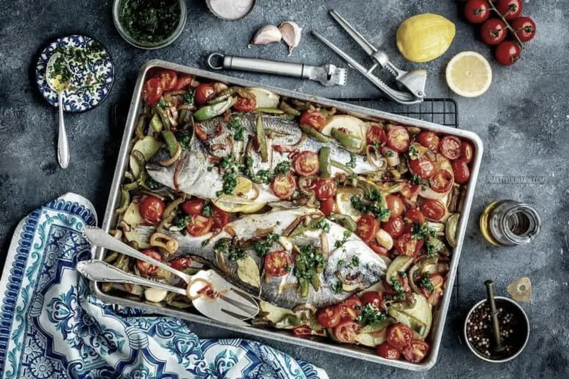 Dorada pieczona