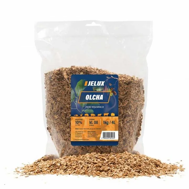 Przygotowanie zrębków do wędzenia