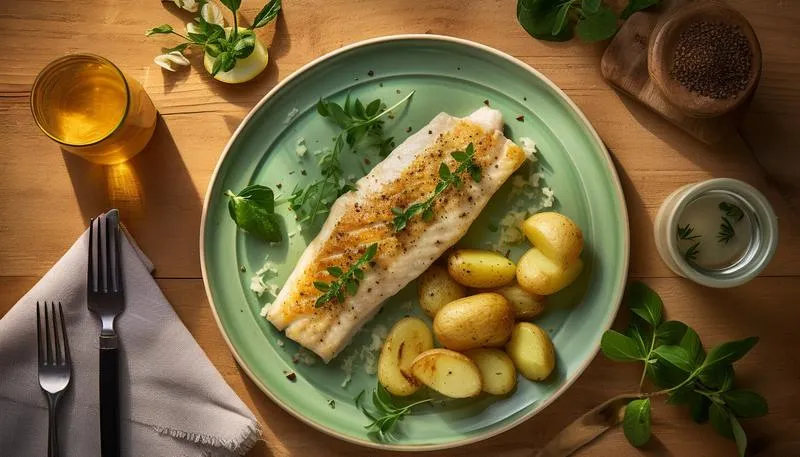 Ryba gotowana na parze