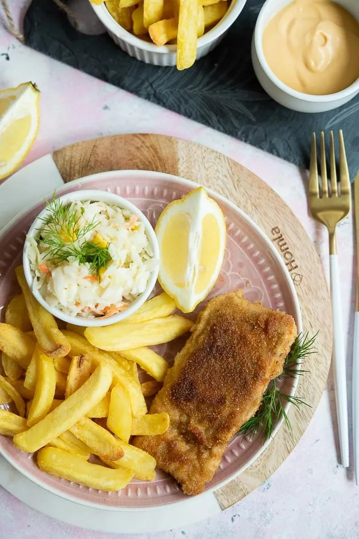 Smażona ryba jak nad morzem