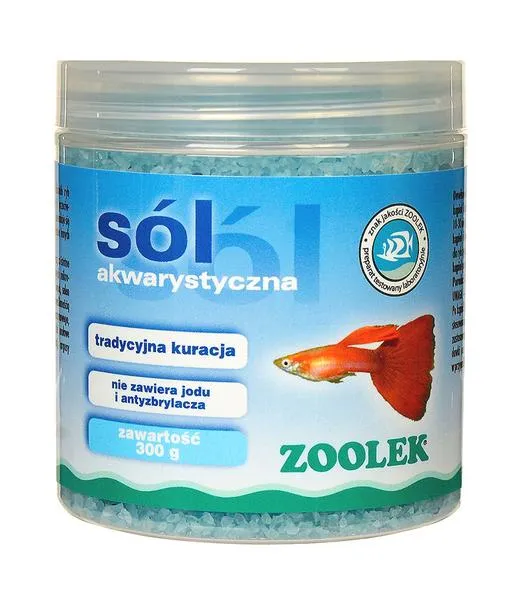 Sól niejodowana w akwarium